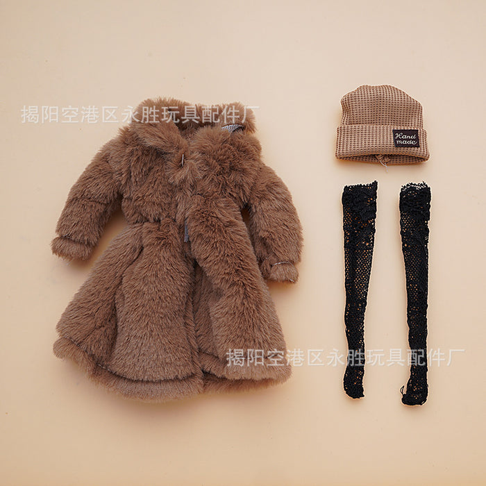 Wholesale Doll clothes plush suit clothes socks hat