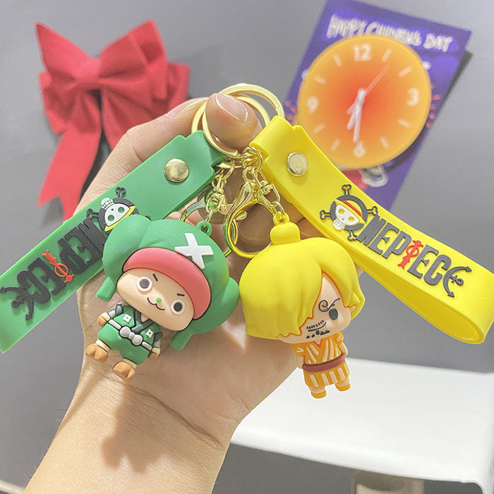 Wholesale Cute PVC Anime Character Keychains