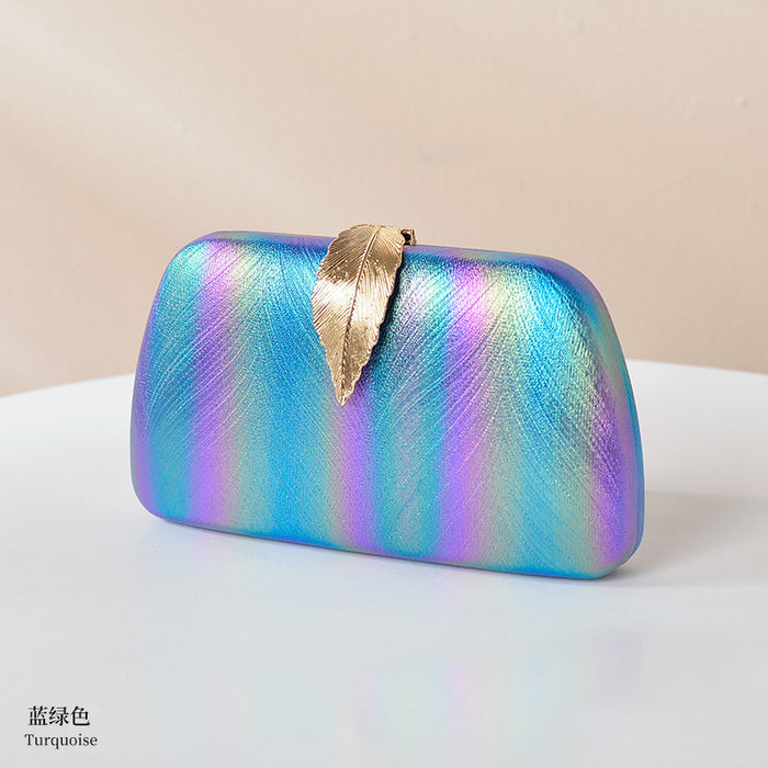 Wholesale Leaf Evening Bag Gradient Handbag JDC-HB-YiX025