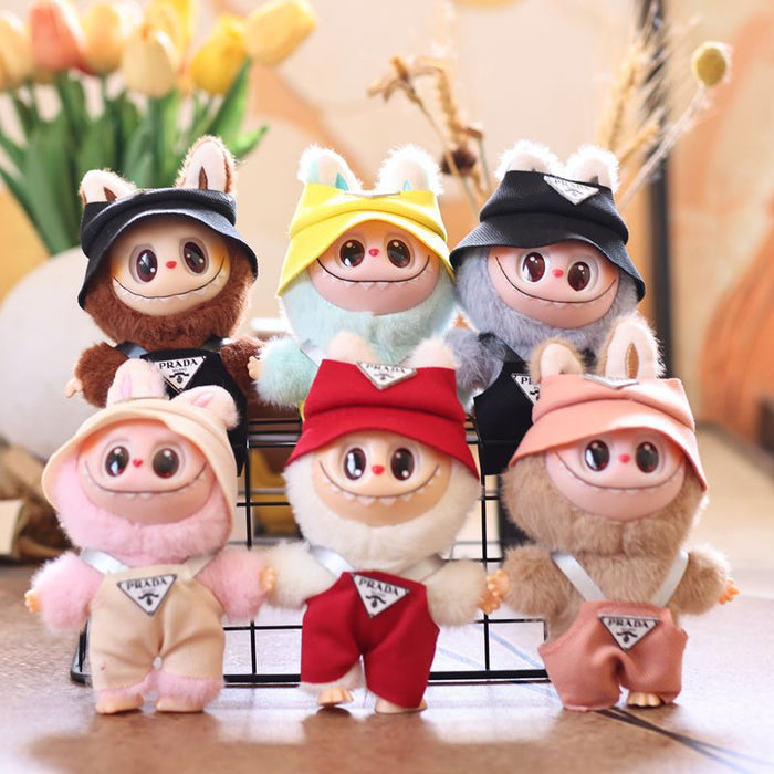 Wholesale cute vinyl rabbit pendant plush toy doll little rabbit bag pendant keychain doll