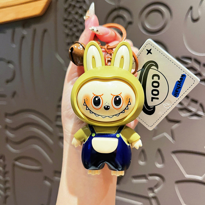 Wholesale Face-Changing doll  Keychain Cute Cartoon Toys Couple Bag Pendant Doll Machine Small Gift