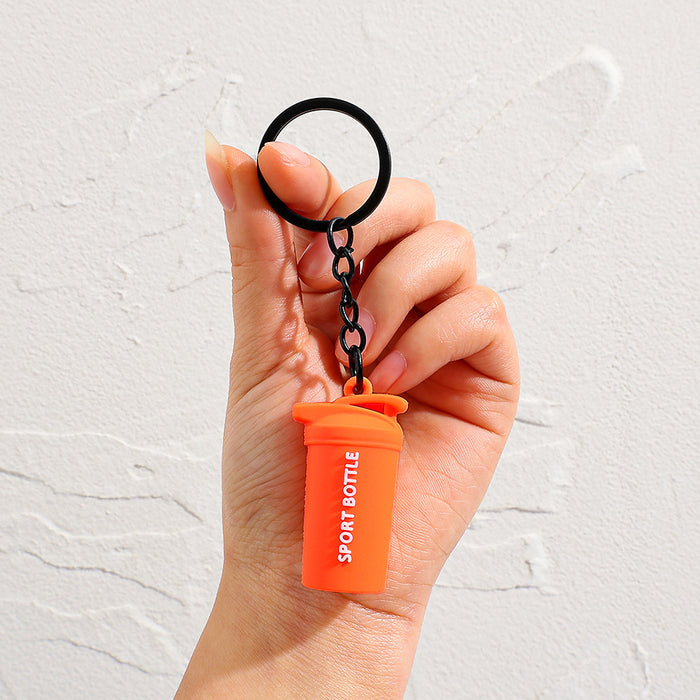 Wholesale Creative Mini Dumbbell Keychain