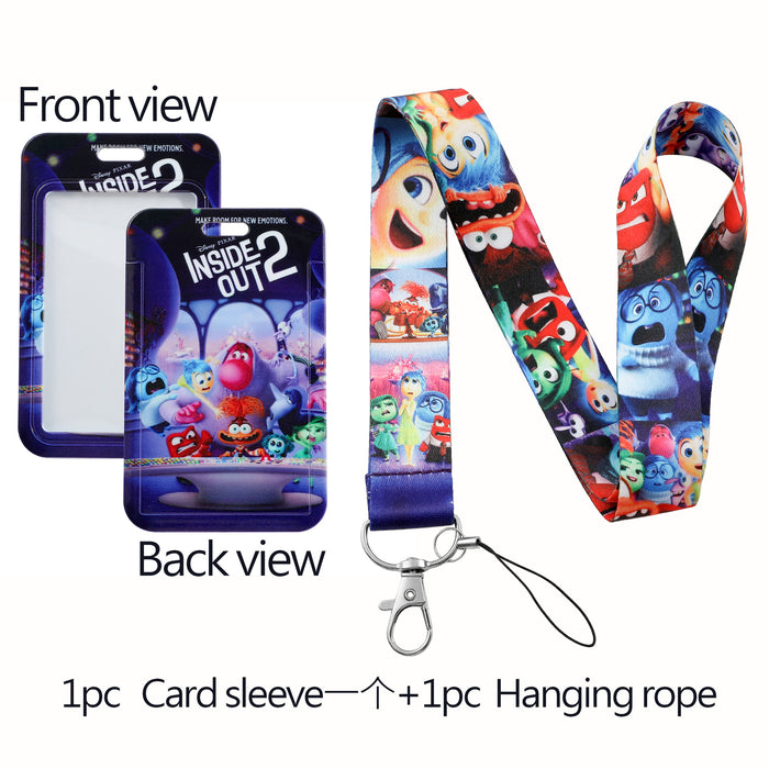 Wholesale Webbing Lanyard Cartoon Mobile Phone Strap Keychain JDC-KC-QiChao008