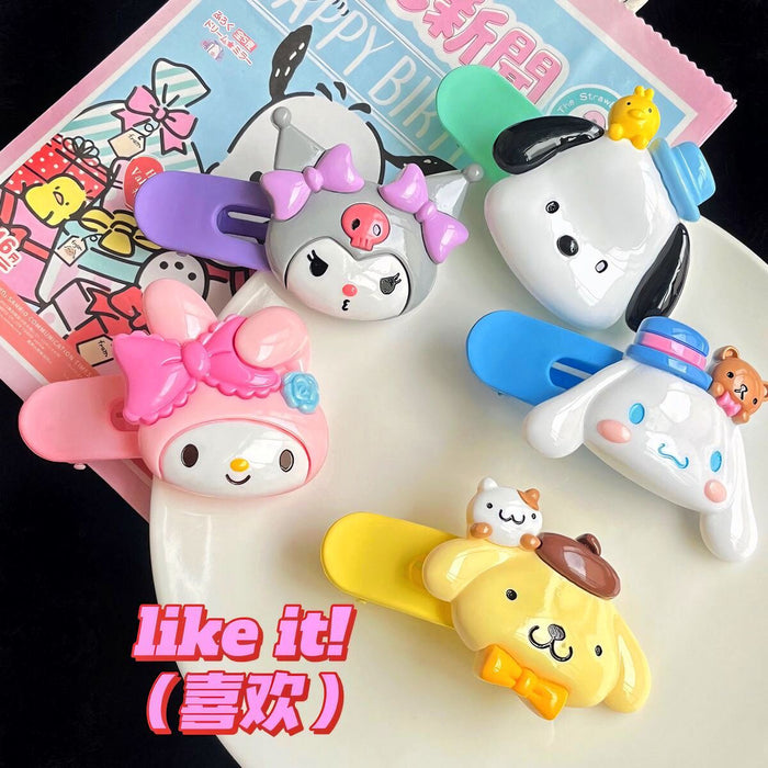 Wholesale Resin Children's Cartoon Hairpin JDC-HC-Xixiang001