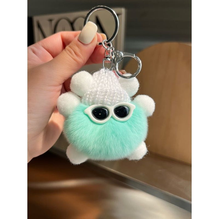 Wholesale Cute little coal ball bag pendant backpack doll hanging decoration cartoon doll