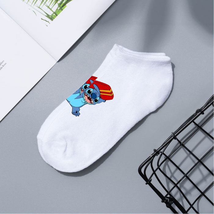 Wholesale Cartoon Short Cotton Socks JDC-SK-WuDuomei005