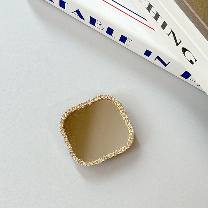 Wholesale Cat Claw Phone Stand with Glass Heart Mirror