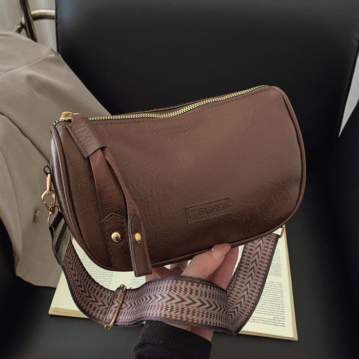 Wholesale Small bag versatile fashion broadband shoulder crossbody bag retro