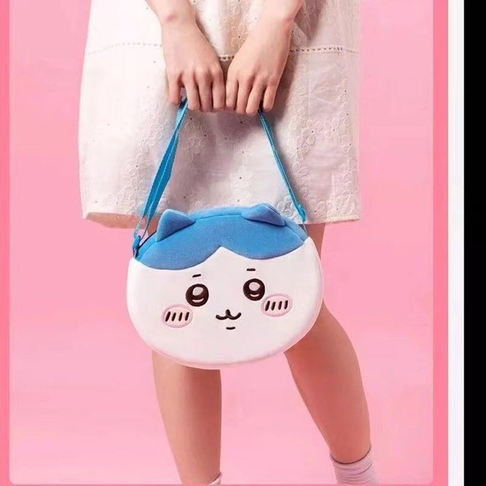 Wholesale Cute cartoon embroidered plush bag, single shoulder crossbody bag, transparent backpack wholesale