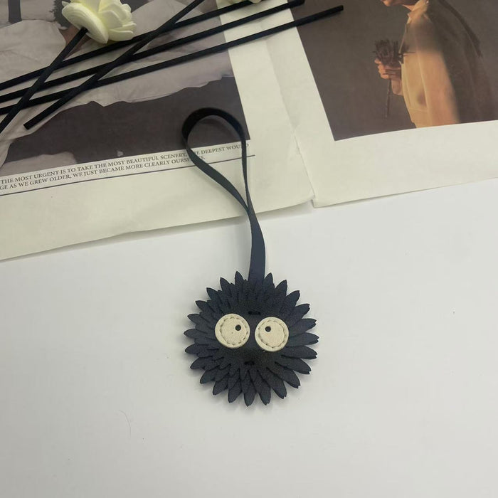 Wholesale Panda Black Coal Ball Pure White Doll Bag Pendant Keychain