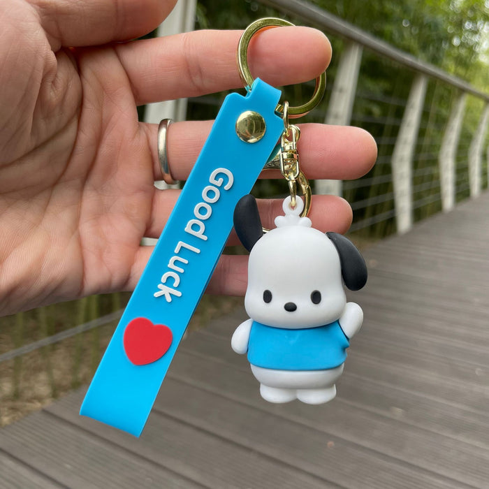 Wholesale Cute keychain couple doll pendant car keychain