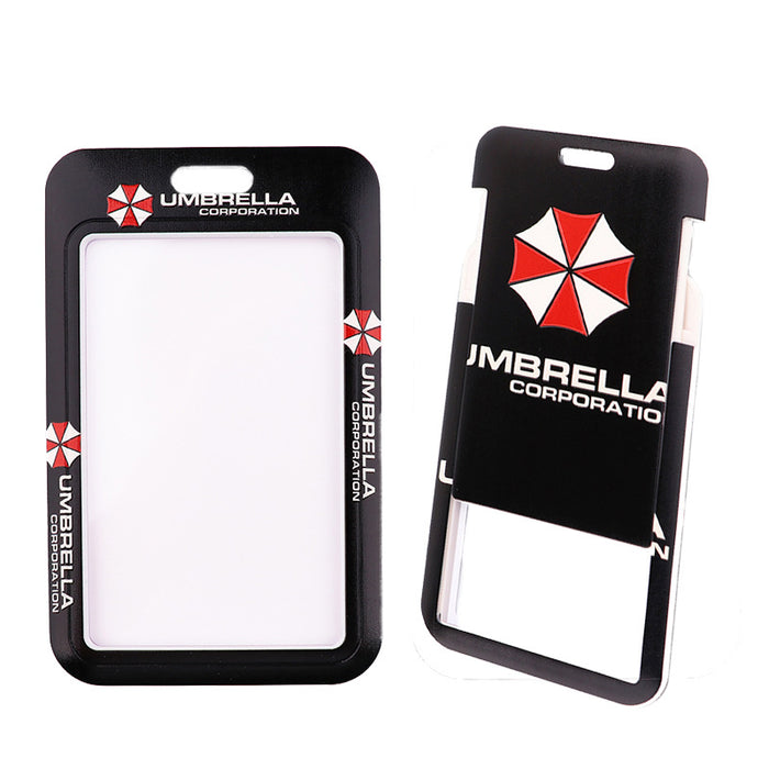 Wholesale Easy-Pull Buckle Lanyard Hard Shell Card Holder Double-Sided Printing