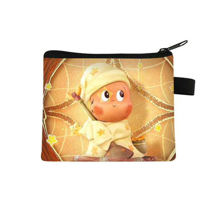 Wholesale Cute Star Children' s Cartoon Creative Girls Portable Storage Coin Purse Student Supplies