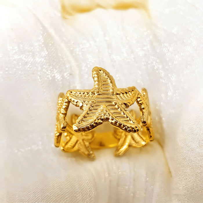 Wholesale Ocean Series Stainless Steel Ring