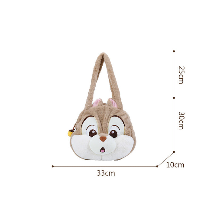 Wholesale Cartoon Plush Single Shoulder Children's Diagonal Bag (S) JDC-SD-RLF003
