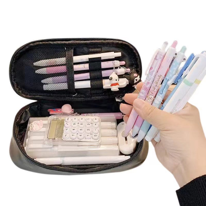 Wholesale Handheld Storage Portable Pencil Bags (S) JDC-PB-HongSheng001