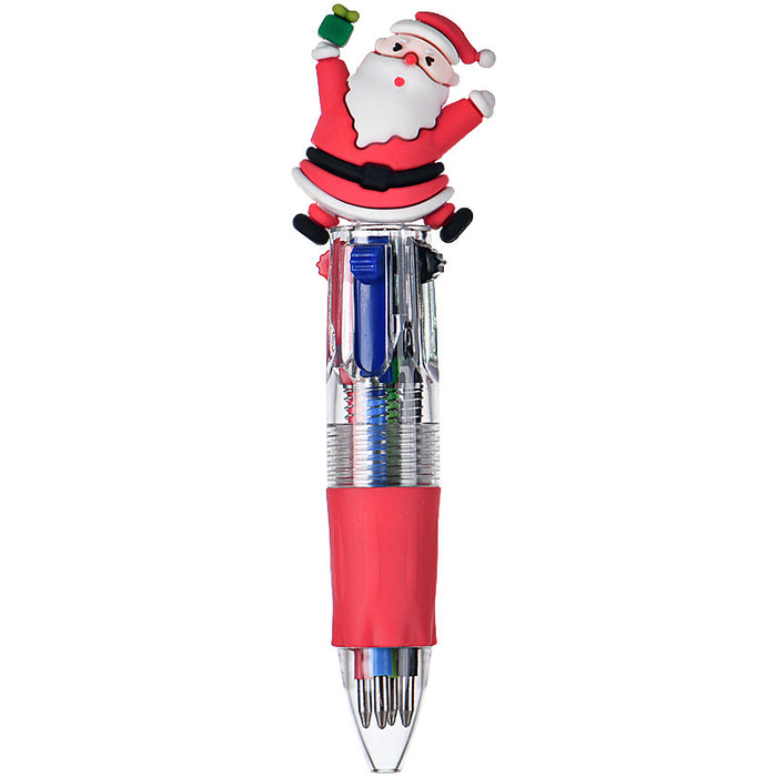 Wholesale Four-color ballpoint pen cute cartoon multi-color pen