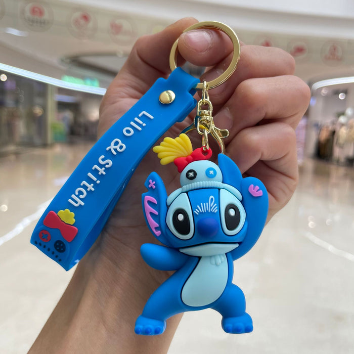 Wholesale Keychain Bag Pendant Car Keychain Doll Machine Cartoon