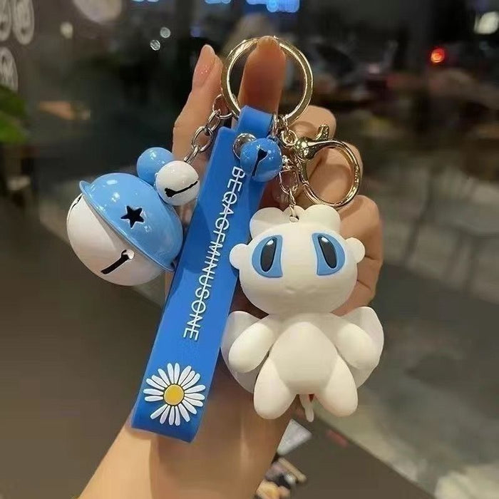 Wholesale  Keychain Doll Bag Pendant Pendant Cartoon Couple Cute Bag  Car Key Chain