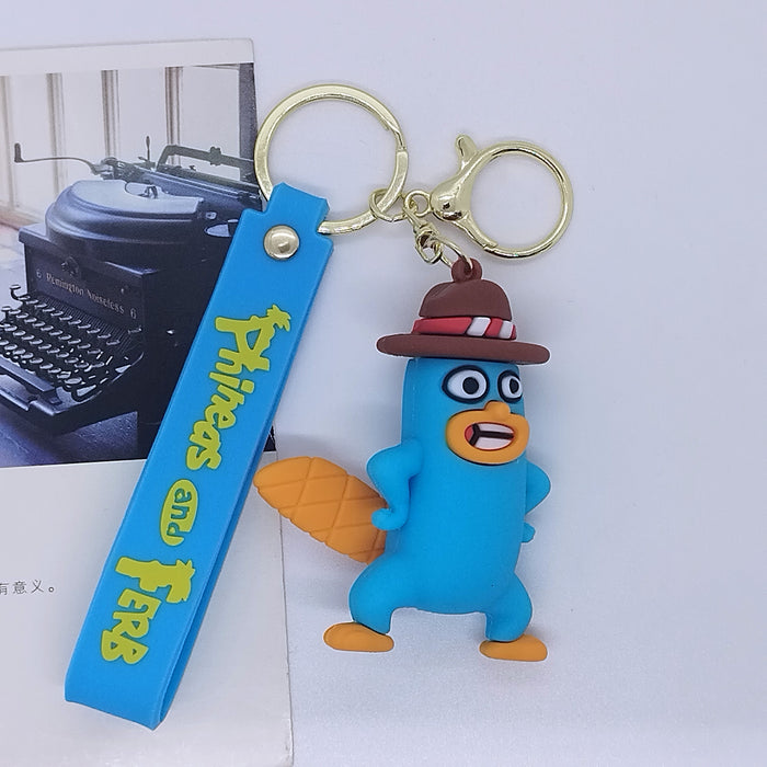 Wholesale cartoon doll key chain pendant bag car key chain accessories