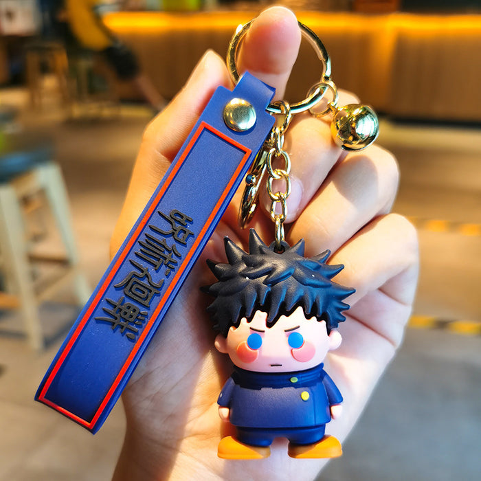 Wholesale Cartoon Doll Silicone Keychain JDC-KC-Tingm258