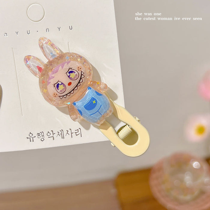 Wholesale hairpin children' s cute sweet side hairpin girly forehead bangs duckbill clip