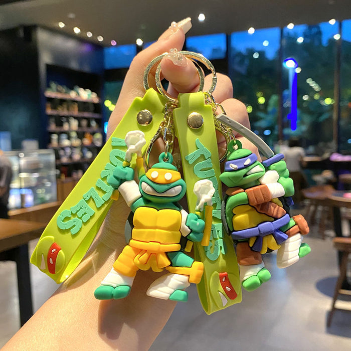 Wholesale Metal Figurine Keychain Large Size Car Key Accessory Decorative Gift