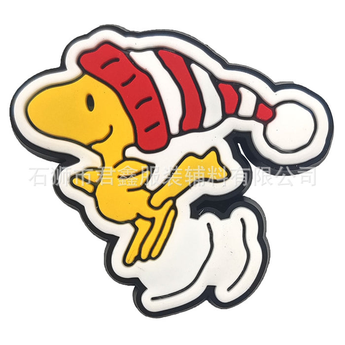 Wholesale 50pcs hole shoes soft rubber decorative buckle shoe accessories