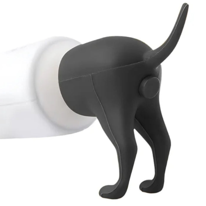Wholesale TPR Dog Butt Poop Toothpaste Dispenser Toothpaste Set JDC-DCN-YuanZhi001