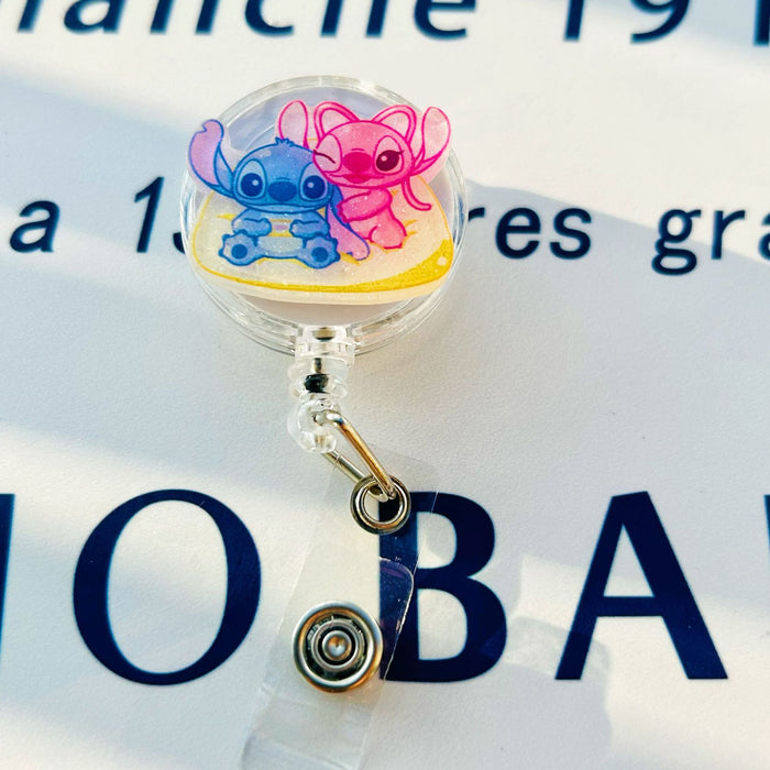 Wholesale Student badges retractable Badge Reels Keychains