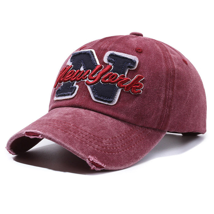Wholesale Washed Sun-Protective Baseball Cap