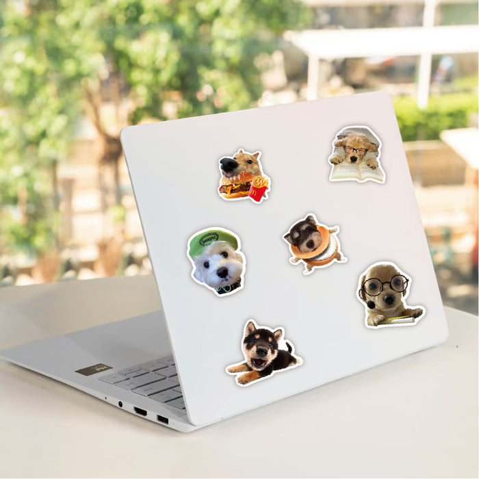 Wholesale 50pcs Puppy Stickers  Creative Decorations