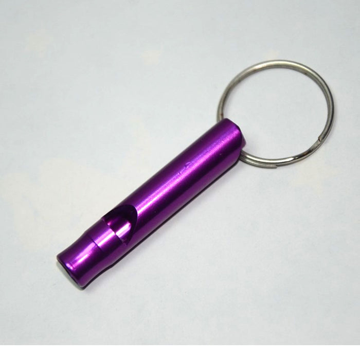 Wholesale Aluminum Alloy Color Whistle Keychain JDC-KC-KB025