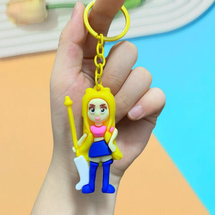 Wholesale KPOP Doll Car Keychain Bag Pendant Soft Rubber