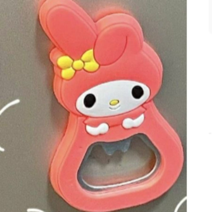 Wholesale Cartoon Cat Folding Bottle Opener Fridge Magnet Party Favor