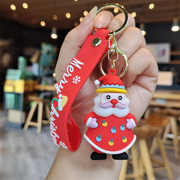 Wholesale Cartoon Silicone Doll Keychain JDC-KC-ZhuoRan036