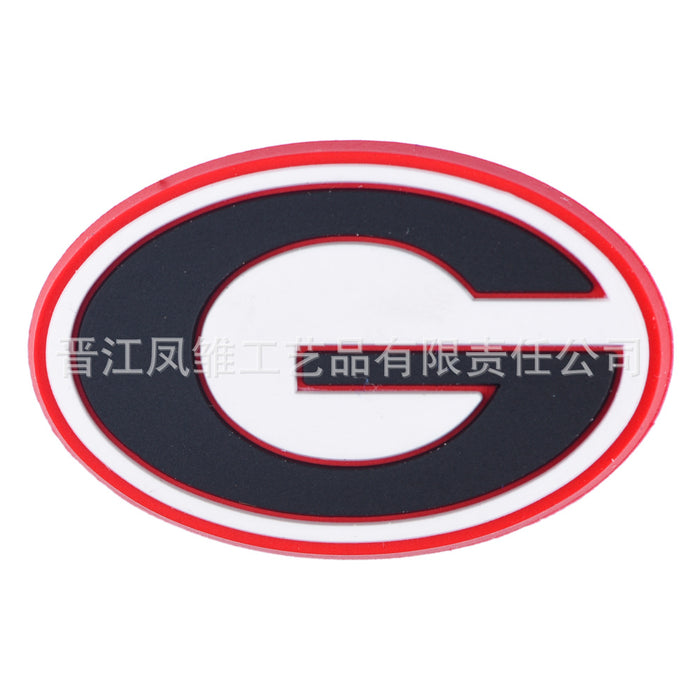 Wholesale 50pcs Rugby Series Shoes Charms detachable