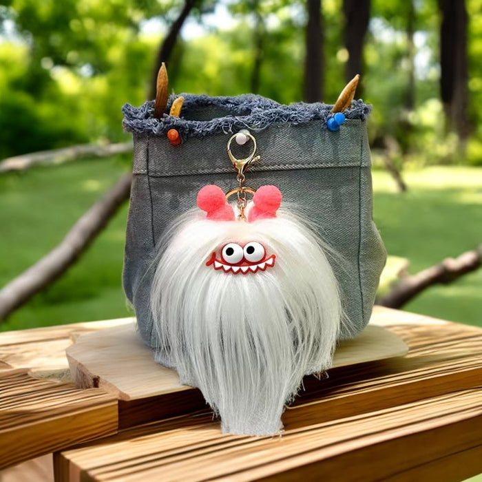 Wholesale Cartoon keychain, stuffed toy bag, pendant, plush doll ornament