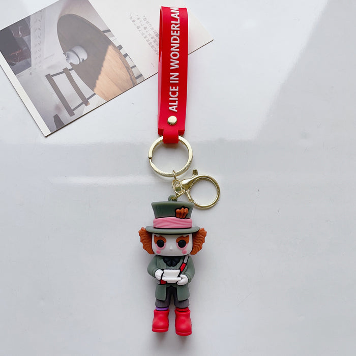 Wholesale Cute Cartoon PVC Doll Keychains (F) JDC-KC-JuShu019