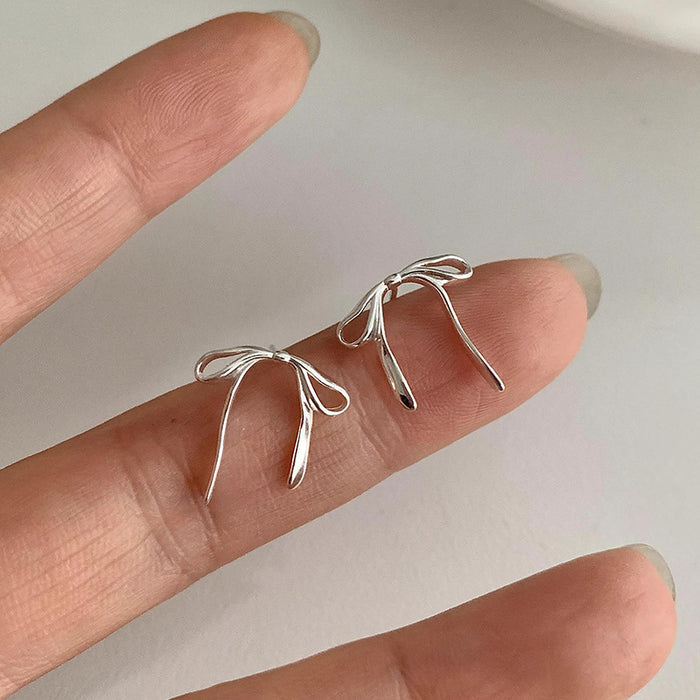 Wholesale Bow Ribbon Earrings Women's Unique