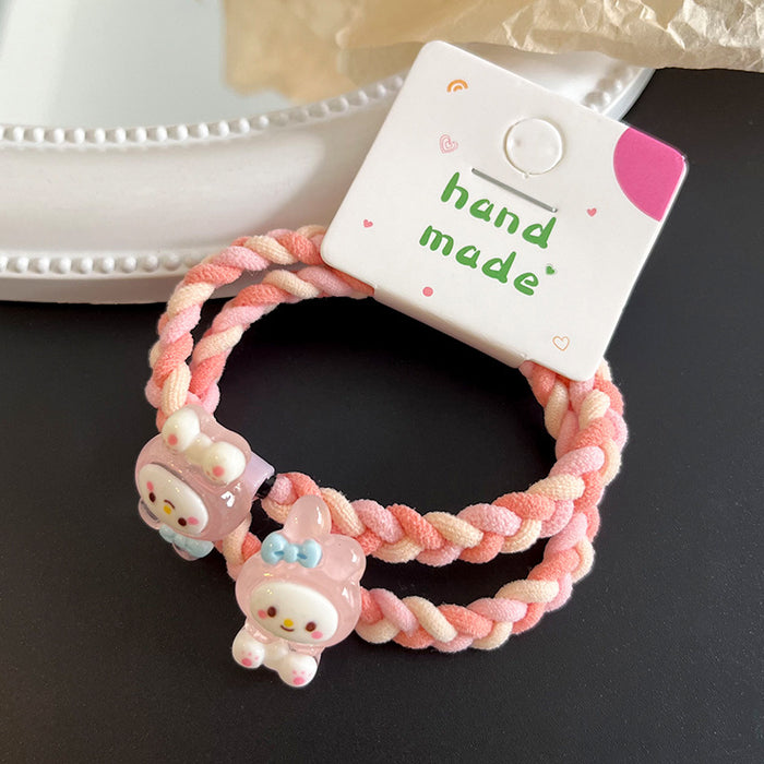 Wholesale Cartoon Braided Children Plastic Hair Band JDC-HS-Leiyang001