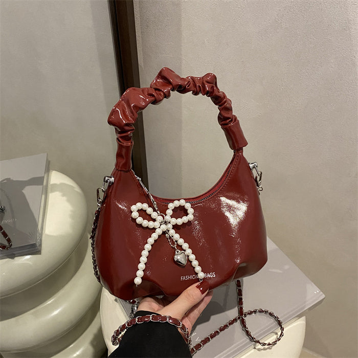 Wholesale Bag Trendy Crossbody Bag French Portable Crescent Bag