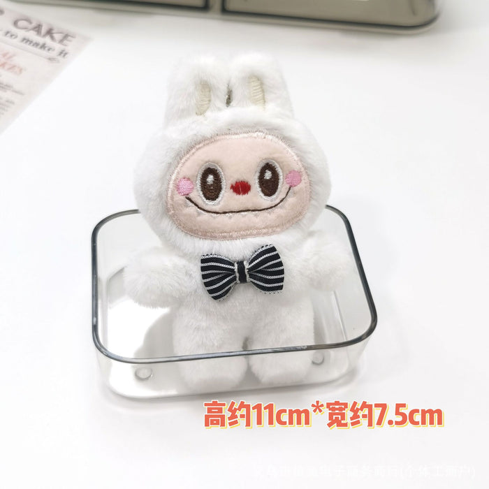 Wholesale Cartoon Cute Cloth Pendant Rabbit Plush Brooch Doll Doll Small Gift Clothing Accessories