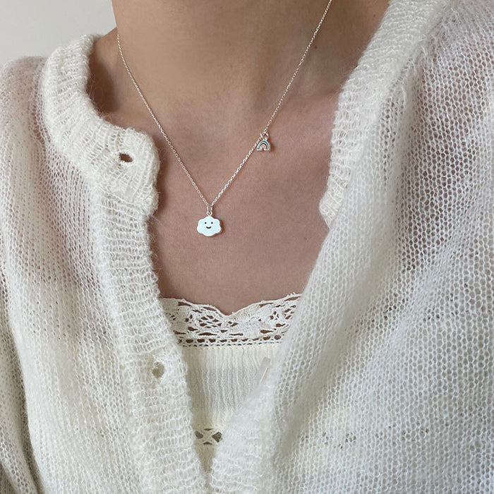 Wholesale Pure silver necklace collarbone chain