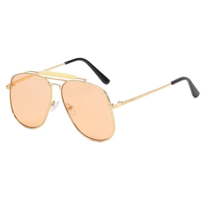 Wholesale Women's metal framed sunglasses, internet famous sunglasses, same style sunglasses