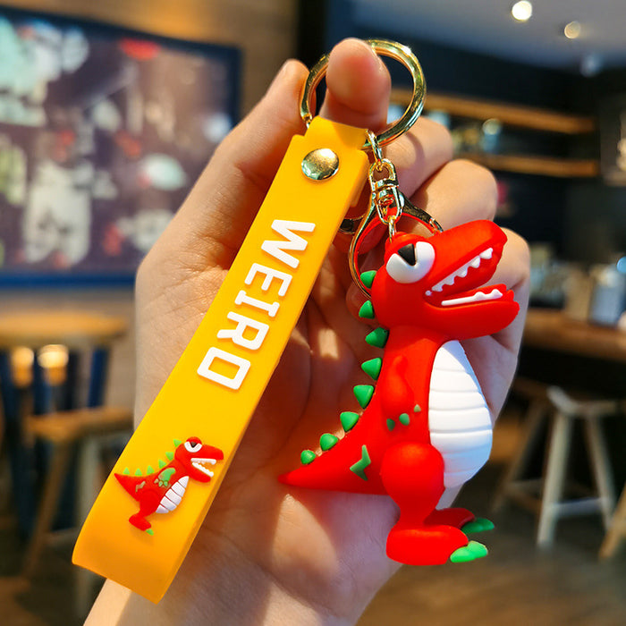 Wholesale Rubber Cartoon Doll Keychain JDC-KC-Tingm177