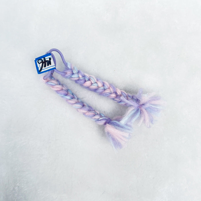 Wholesale Doll Baby Clothes Accessories Vinyl Doll Hair Accessories Multi-Color Wool Braids