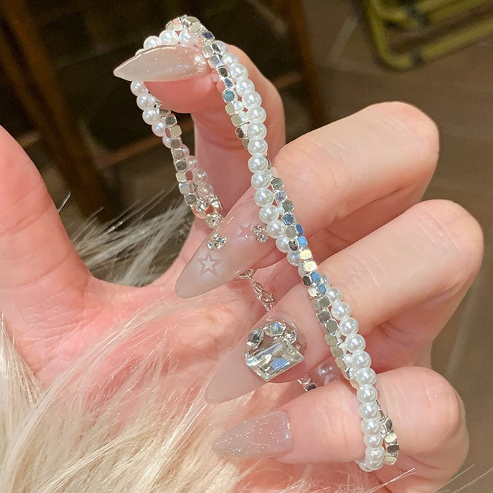 Wholesale Pure silver bracelet, bead, niche temperament, versatile accessory