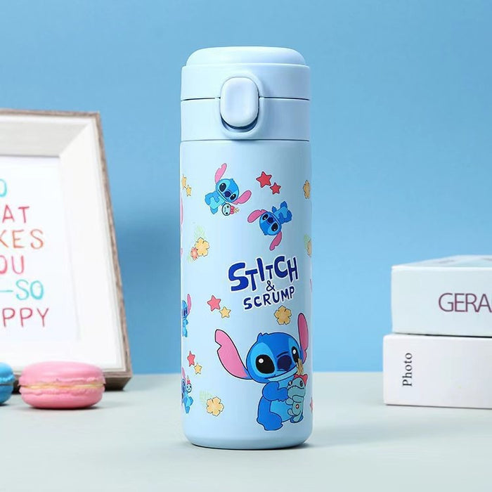 Wholesale Cute Cartoon 304 Stainless Steel Flip-top Thermos Cup