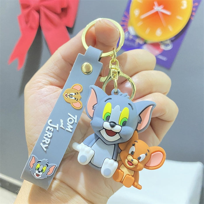 Wholesale PVC Cartoon Doll Keychain JDC-KC-WuYi282